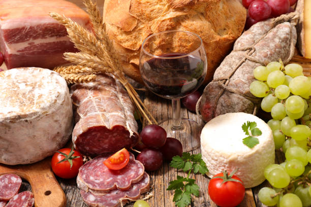 istock wineglass with cheese and salami 546467216