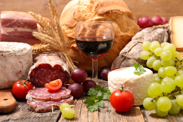 istock wineglass with cheese and salami 546468004