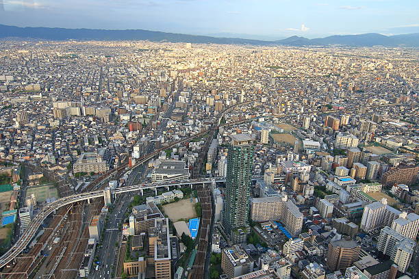 istock view of Osaka Japan 546761388
