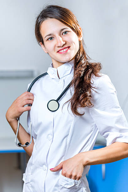 istock Cute Female Doctor 546761694