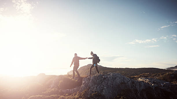 istock Taking on the trail together getaway 546763308