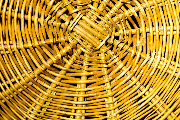 istock Close up of wicker basket texture 546766590