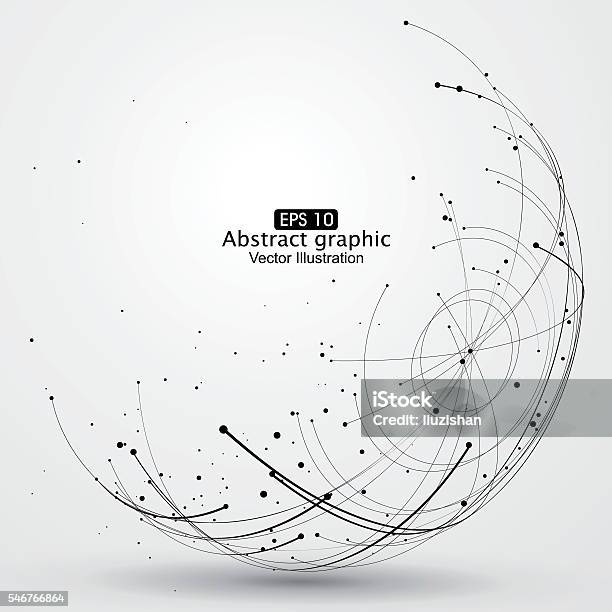 Point And Curve Constructed The Sphere Wireframe Stock Illustration - Download Image Now - Globe - Navigational Equipment, Connection, Planet - Space