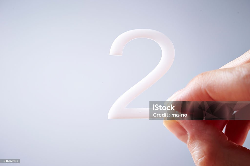 Number 2 Horizontal Number 2 Stock Photo - Download Image Now - Horizontal, Human Body Part ...