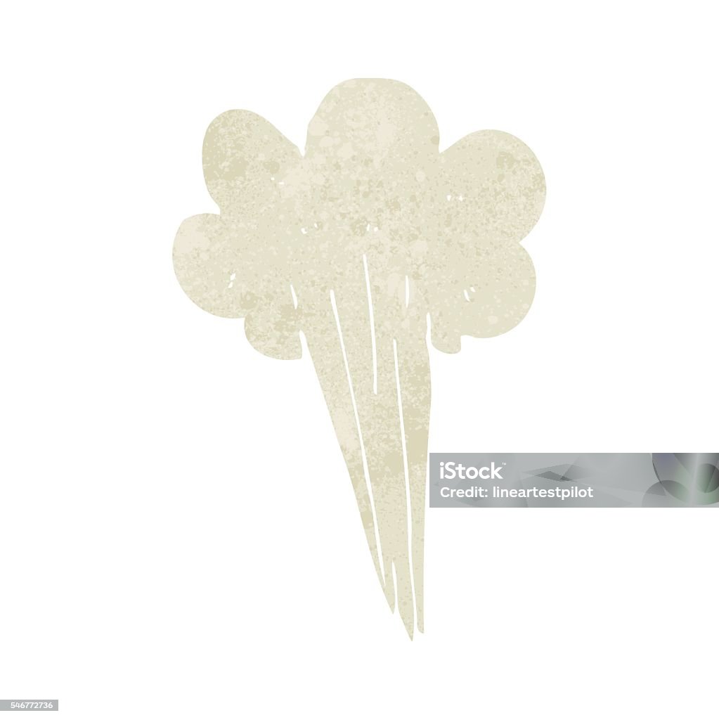 Cartoon Steam Retro Cartoon Steam Design Element Stock Illustration - Download Image ...
