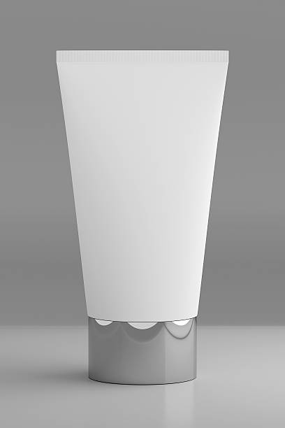 istock Cosmetic Tube Container Isolated on White, 3D Rendering 546779214