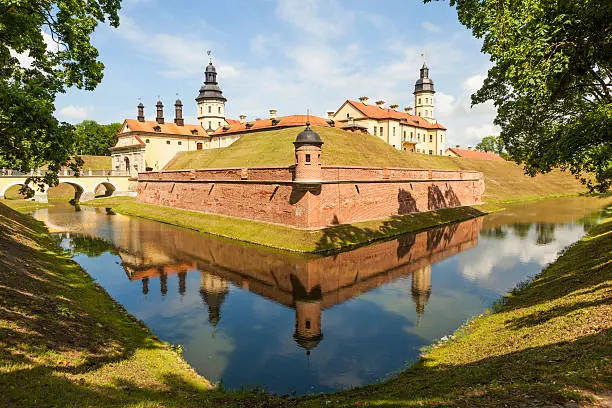 Photo of Castle Radziwill Family at Nesvizh, Belarus