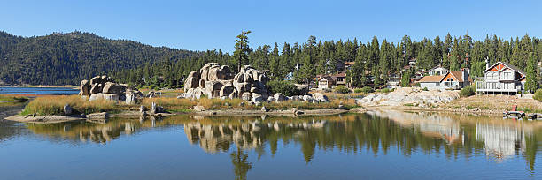 Big Bear lake panorama (California)