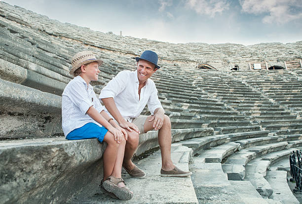 istock Father and son spent time together in Turkey 546794268