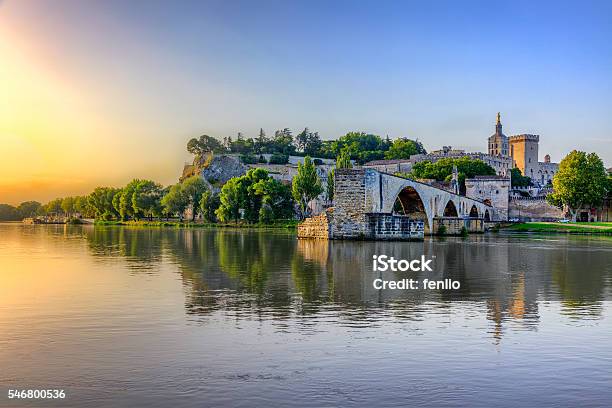 The Pont Saint Benezet Stock Photo - Download Image Now - Avignon, France, Monument