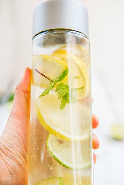 istock Detox Infused Water with Lemon, Lime, Ginger Lemonade 546804516