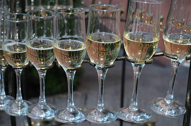 istock Support champagne glasses wedding in ROMANIA 546806394