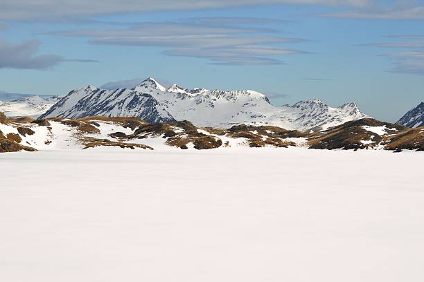 istock Frozen Lake, South Georgia 546808268