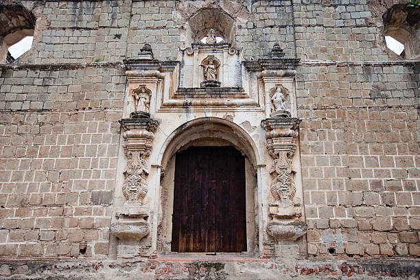 istock Antigua Colonial Church Detail 547009234