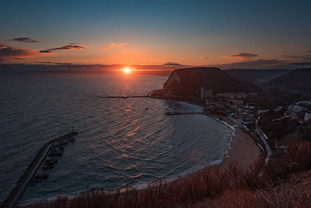 istock Sunset at Kavarna beach, Bulgaria 547012890