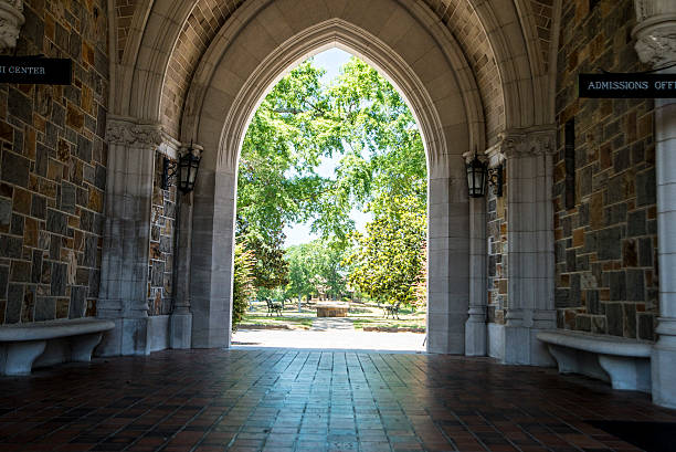 istock Archway in an old stone church building. 547015658
