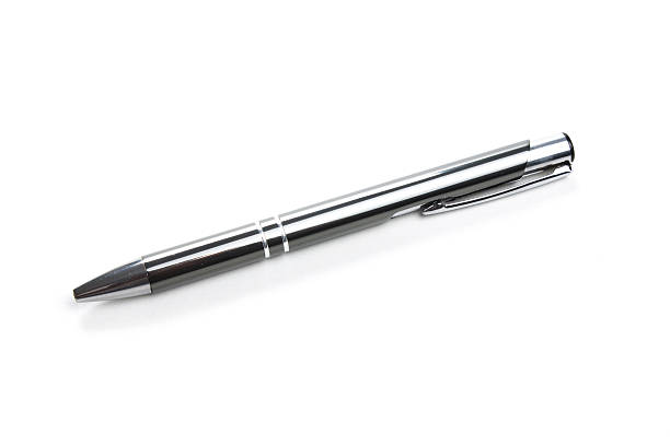 istock Black luxury pen mockup isolated on a white background. 547020580
