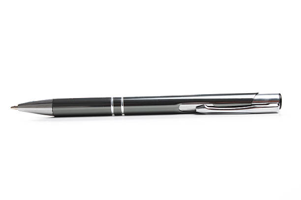 istock Black luxury pen mockup isolated on a white background. 547020602