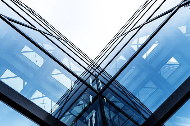 istock modern buildings with glass wall in tokyo 547026288