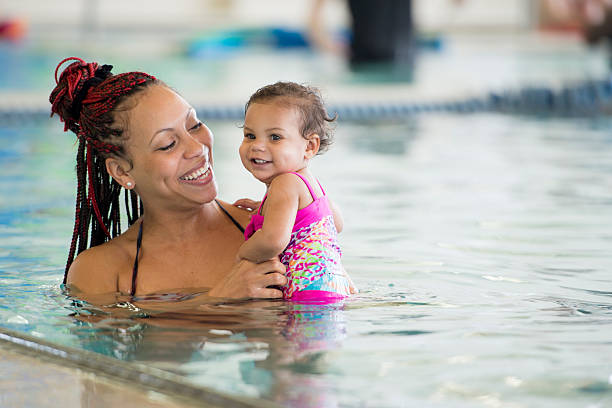 istock Mother Swimming with Her Toddler 547026882