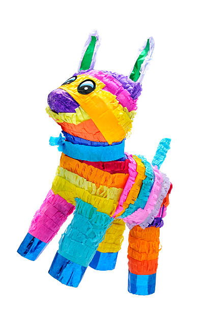 pinata donkey partito messicano - pinata mexico christmas mexican culture foto e immagini stock