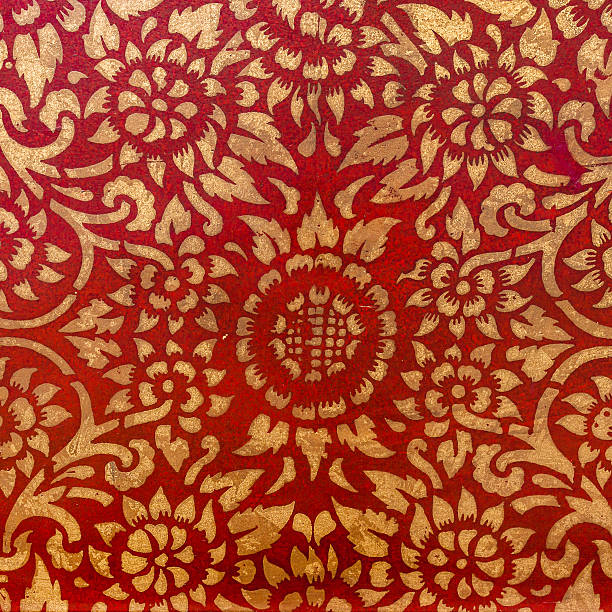 istock The gold leaf on wood for the background and textures 547029742