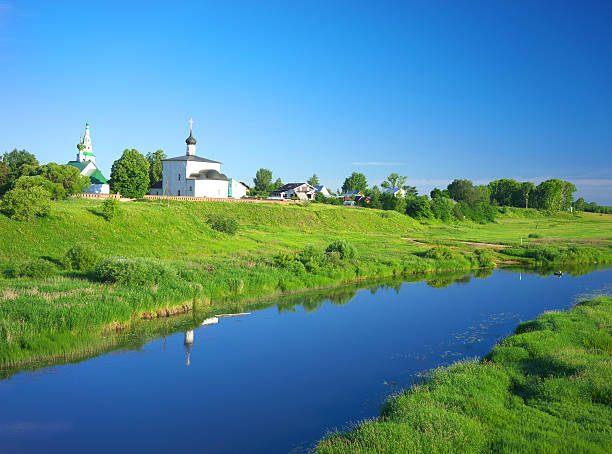 istock Summer landscape in Suzdal 547031502