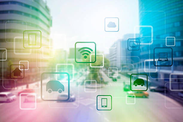 istock smart city and vehicles, wireless communication network, internet of things 547031802
