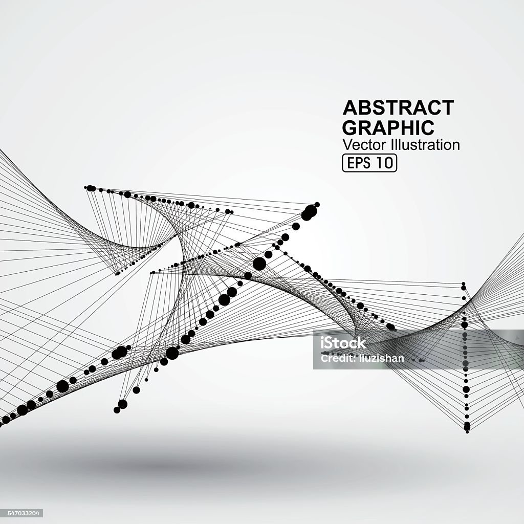 Flowline Pattern Point Flow Line Pattern Composed Of Stock Illustration - Download Image ...