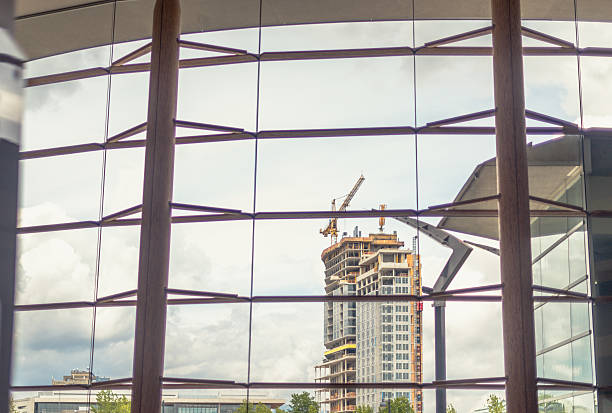 istock crane in a building site in surrey, bc canada 547035654