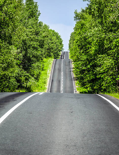 istock The road receding into the distance 547035686