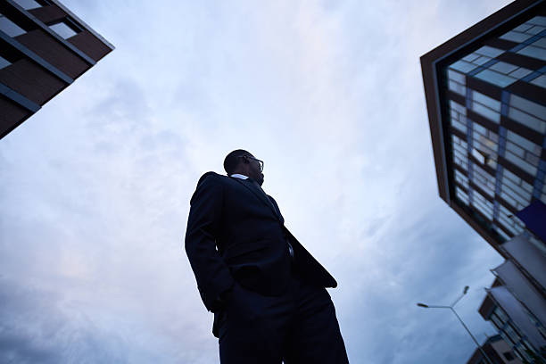 istock Businessman in big city 547035908