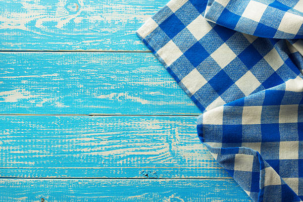 istock cloth napkin on wood 547038372