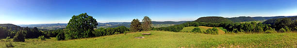 istock Panoramic view of the Celtic grave hill Burren 547051568