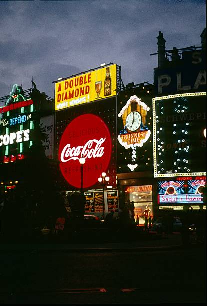 istock Piccadilly Circus at twilight, London 1975 547056036
