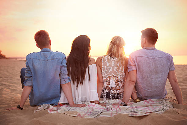 istock Looking at wonderful and clear sunset 547056072