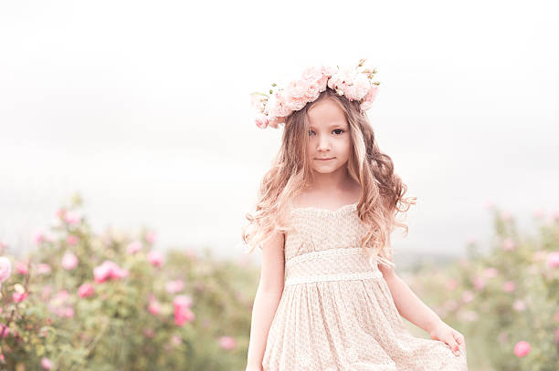 istock Smiling kid girl posing outdoors 547056814