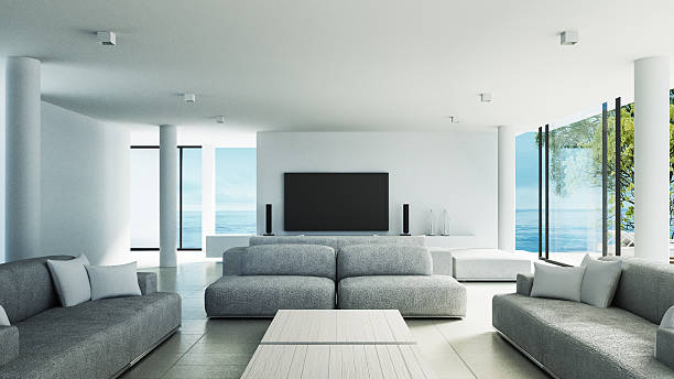 istock Beach living on Sea view 547126050