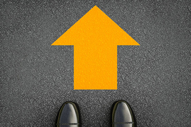 istock arrow up on street 547126862