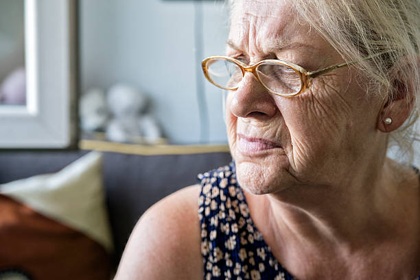 istock Memories - Pensive senior woman 547127726