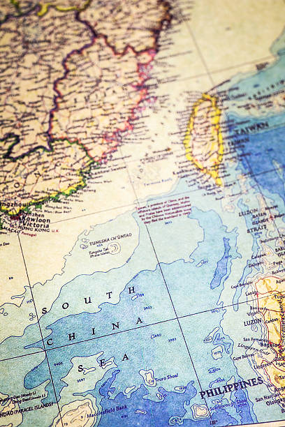 istock Old Map of South China Sea 547132586