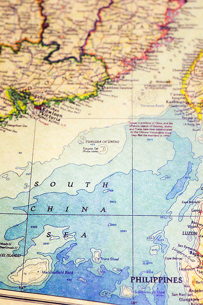 istock Old Map of South China Sea 547132794