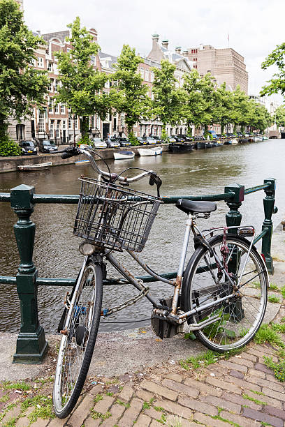 istock Canal and Bike in Amsterdam 547133546