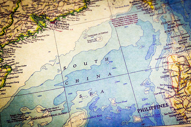 istock Old Map of South China Sea 547134094