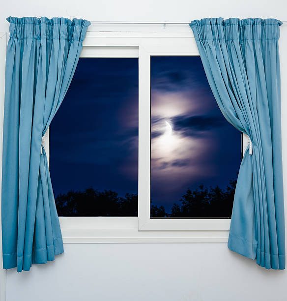 istock window view of the full moon 547134348