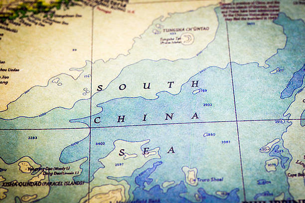 istock Old Map of South China Sea 547134364