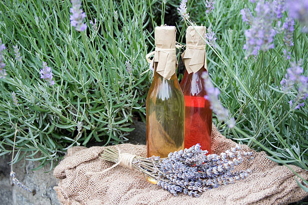 istock traditional homemade lavender and sage syrup 547135036