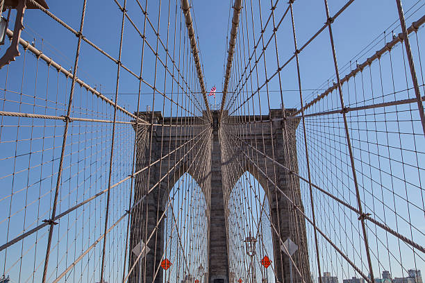 istock brooklyn bridge during a sunny day in new york 547136190