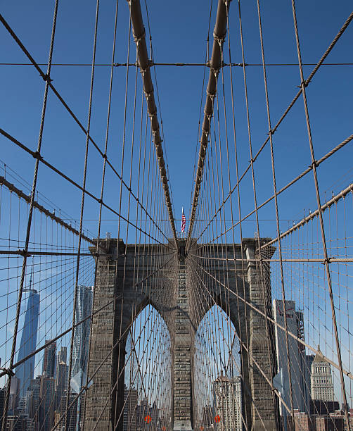 istock brooklyn bridge during a sunny day in new york 547136340
