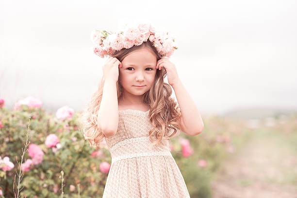 istock Smiling kid girl outdoors 547136510